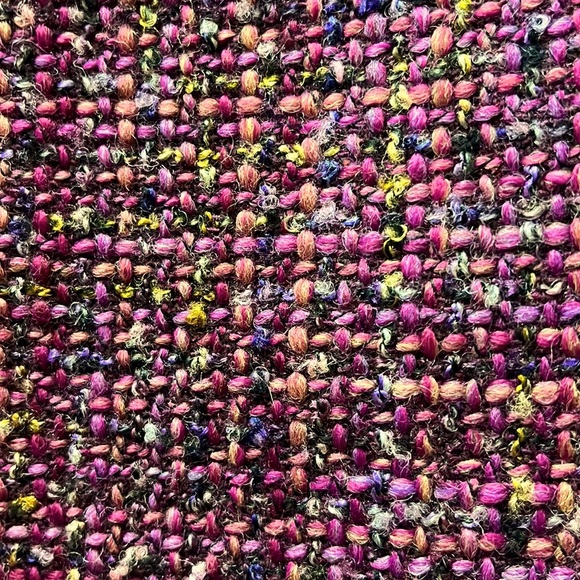 Talbots Berry Texture Wool Blend Skirt - Picture 5 of 6